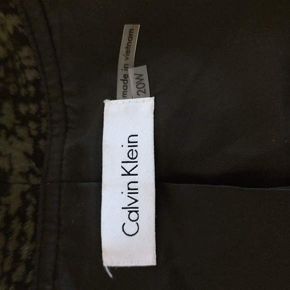 Calvin Klein Animal Print Sweater Jacket - Picture 6 of 7